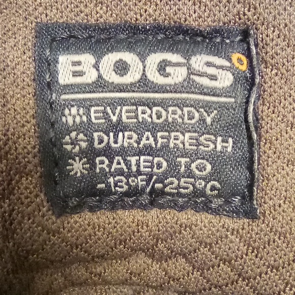 Bogs waterproof men's brown leather boots size 13 - Picture 8 of 13